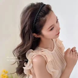 3pcs Fashion Non-slip Hair Bands for Women Men Simple Headband Face Wash Hair Band Wave Shape Hairband Hair Accessories