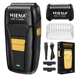 Hiena Finish Machine Electric Professional Electric Hair Clippers Beard Clipper Rechargeable Men's Shaver Hair Trimmer Kit