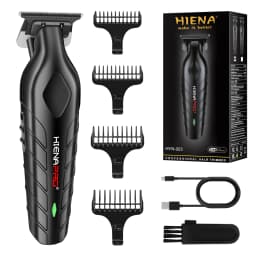 Hiena Finish Machine Electric Professional Electric Hair Clippers Beard Clipper Rechargeable Men's Shaver Hair Trimmer Kit