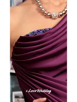 2025 One Shoulder Evening Dresses Solid Color Bridesmaid Dress A Line Floor Length Ruched Zipper Wedding Party Dress Customized