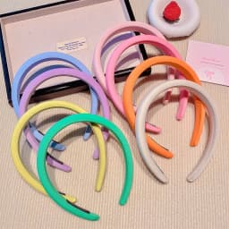 2026 New Children Classic Simple Solid Color Headband Headwears Baby Girls Women Sweet Hair Hoop Headbands Kids Hair Accessories