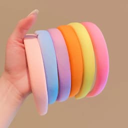 2026 New Children Classic Simple Solid Color Headband Headwears Baby Girls Women Sweet Hair Hoop Headbands Kids Hair Accessories