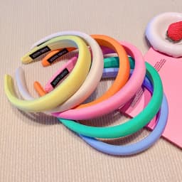 2026 New Children Classic Simple Solid Color Headband Headwears Baby Girls Women Sweet Hair Hoop Headbands Kids Hair Accessories
