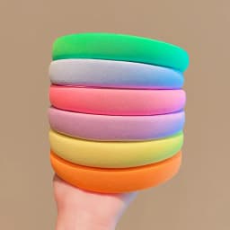 2026 New Children Classic Simple Solid Color Headband Headwears Baby Girls Women Sweet Hair Hoop Headbands Kids Hair Accessories