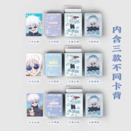 55pcs J-ujutsu Kaisen Japanese Anime Lomo Card Games Postcards Message Photo Gift Fan Game Gojo Cards Collection