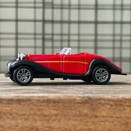 1:43 Alloy Vintage Diecast Car Model Car Classic Benzs 500K Pull Back Car Model Miniature Vehicle Replica Gift For Kids Adults