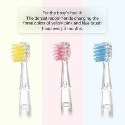 Kids Replacement Toothbrush Heads for Revyline RL025/LANBEIBEI LB-L01 Electric Toothbrush Accessories Nozzles Bristles Gift J291
