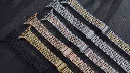Slim Stainless Steel Strap for Apple Watch Ultra 49mm Compatible with Series 9 8 76 SE 543Metal Bracelet 38/42mm 40/44mm 41/45mm