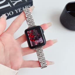 Slim Stainless Steel Strap for Apple Watch Ultra 49mm Compatible with Series 9 8 76 SE 543Metal Bracelet 38/42mm 40/44mm 41/45mm
