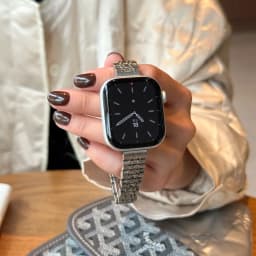 Slim Stainless Steel Strap for Apple Watch Ultra 49mm Compatible with Series 9 8 76 SE 543Metal Bracelet 38/42mm 40/44mm 41/45mm