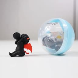 In Stock BRIGHT LINK Capsule Toys Cute Naked Wings Angels and Demons Whisper Earplugs Earbuds Earrings Halloween Figures Gifts