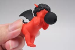 In Stock BRIGHT LINK Capsule Toys Cute Naked Wings Angels and Demons Whisper Earplugs Earbuds Earrings Halloween Figures Gifts