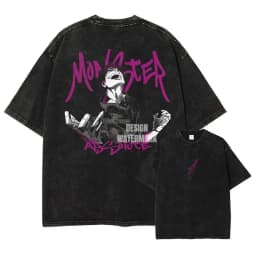 Anime J-Jujutsu K-Kaisen T Shirts Vintage Washed CHOSO T-shirt Oversize Short Sleeve Fushiguro Toji Gojo Saturo Itadori Tees Men