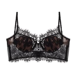 Sexy Lace French New Strappy Bra, Backless Underwear, Women's Retro Thin Vest Bra