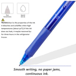 6pcs/set Retractable Erasable Gel Pen 0.5mm Multicolor Ink Magic Gel Pens Washable Handle School Office Writing Supplies