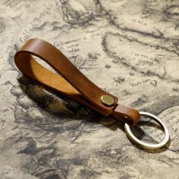 Premium Top Grain Leather Keychain for Audi/VW Cars - Luxury Genuine Leather Keyring Unisex Minimalist Creative Gift Accessory
