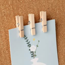 50Pcs/Box Pushpin Wooden Shelf Suit Transparent Easy to Store Carry Multi-Purpose Suitable Handicraft Decoration Accessories