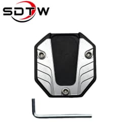 Universal Scooter Motorcycle Bike Kickstand Extender Foot Side Stand Extension Pad Support Plate Anti-skid Enlarged Base