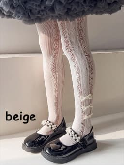 1-12Y Kids Fishnet Socks Girls Bowknot Side Heart Mesh Stockings Summer Children Lace Ankle Tights Toddler Party Cute Net Socks