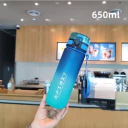 500ml/650ml/1000ml Motorcycle Sports Water Bottles , BPA - free PC, stylishly frosted. Ideal for outdoor