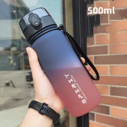 500ml/650ml/1000ml Motorcycle Sports Water Bottles , BPA - free PC, stylishly frosted. Ideal for outdoor