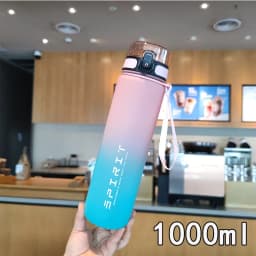 500ml/650ml/1000ml Motorcycle Sports Water Bottles , BPA - free PC, stylishly frosted. Ideal for outdoor