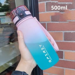 500ml/650ml/1000ml Motorcycle Sports Water Bottles , BPA - free PC, stylishly frosted. Ideal for outdoor