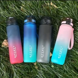 500ml/650ml/1000ml Motorcycle Sports Water Bottles , BPA - free PC, stylishly frosted. Ideal for outdoor