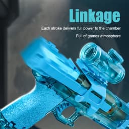 Electric Water Guns ,High Capacity Squirt Guns 26 FT Range with Light Up for Summer Outdoor Beach Swimming Pool Party Toy