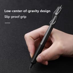 UNI Mitsubishi Jetstream SXN-1003 Metal Ballpoint Pen, 0.28/0.38mm Fine Point Writing High-end Black Oil Pen aesthetic papeleria