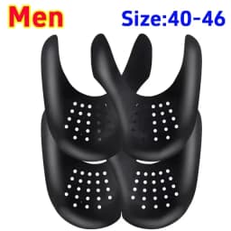 Shoe Crease Protectors Anti-wrinkle Lightweight Shoe Shield Inserts Protector for Sneakers Crack Toe Cap Support Shoes Stretcher