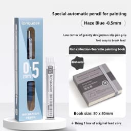 0.3 0.5 0.7 mm Mechanical Pencil Set Art Sketch Retractable Nib Low Gravity Automatic Pencil School Writing Pencil Stationery