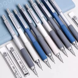 0.3 0.5 0.7 mm Mechanical Pencil Set Art Sketch Retractable Nib Low Gravity Automatic Pencil School Writing Pencil Stationery