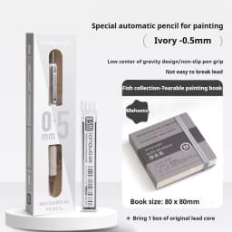 0.3 0.5 0.7 mm Mechanical Pencil Set Art Sketch Retractable Nib Low Gravity Automatic Pencil School Writing Pencil Stationery