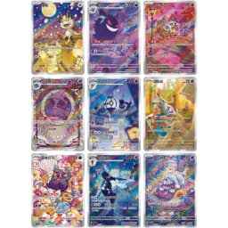 Original Pokemon GemPack Cards Vol.5 Vol.3 Vol.2 Vol.1 Trading PTCG Bag Gem Box Deck Sprigatito Eevee Pikachu Gengar Card Gift