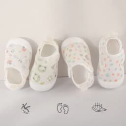 2026 New Newborn Baby Breathable Mesh Sandals Hollow Out Infant Girls Boys Soft First Walker Shoes Spring Summer Baby Sandals