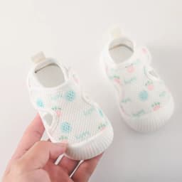 2026 New Newborn Baby Breathable Mesh Sandals Hollow Out Infant Girls Boys Soft First Walker Shoes Spring Summer Baby Sandals