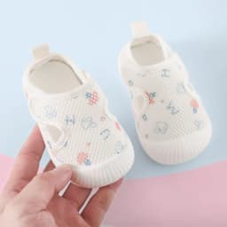 2026 New Newborn Baby Breathable Mesh Sandals Hollow Out Infant Girls Boys Soft First Walker Shoes Spring Summer Baby Sandals