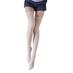 1/2/3 Pairs Women's Black White Striped over Knee Long Socks Sexy Thigh High Soft Tube Stockings for Ladies Girls