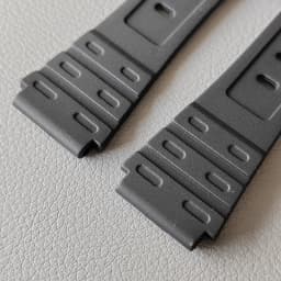 For Casio W-59 W-64 W-85 JC-30 Watch Strap 18mm PU Watchband Resin Wristband Replace Accessories Bracelet Men Women With Tool