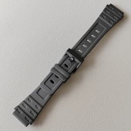 For Casio W-59 W-64 W-85 JC-30 Watch Strap 18mm PU Watchband Resin Wristband Replace Accessories Bracelet Men Women With Tool