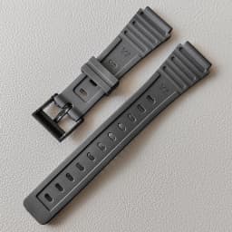 For Casio W-59 W-64 W-85 JC-30 Watch Strap 18mm PU Watchband Resin Wristband Replace Accessories Bracelet Men Women With Tool