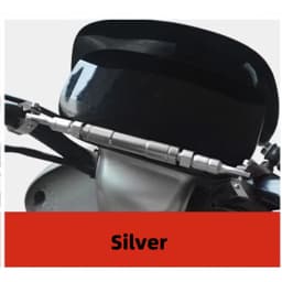 22mm Motorcycle Handlebar Handle Grip Adjustable Crossbar Balance Bracket Steering Wheel Reinforce Replacement Rod Expansion
