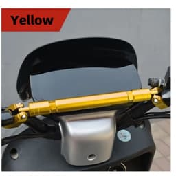 22mm Motorcycle Handlebar Handle Grip Adjustable Crossbar Balance Bracket Steering Wheel Reinforce Replacement Rod Expansion