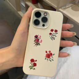 50PCS Retro Red Rose Graffiti Stickers for Mobile Laptop Water Cup Plate Scrapbook Personalized Decorative Stickers