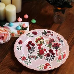 50PCS Retro Red Rose Graffiti Stickers for Mobile Laptop Water Cup Plate Scrapbook Personalized Decorative Stickers