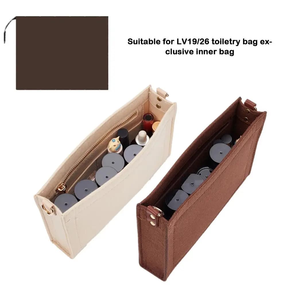 Tidy Felt Handbag Insert Bag Bag Support Cosmetic Storage Purse Liner Organization Bag Organiser For LV 19/26