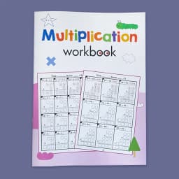 Writing Exercise Book Children's Multiplication and Division Math Improvement Exercises A4 Notebook Daily Practice