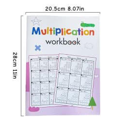 Writing Exercise Book Children's Multiplication and Division Math Improvement Exercises A4 Notebook Daily Practice