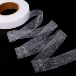 60M Interlining Adhesive Tape Double-sided Non-woven Clothes Ironing Hem Tapes DIY Sewing Interlining for Shorten Repair Pants